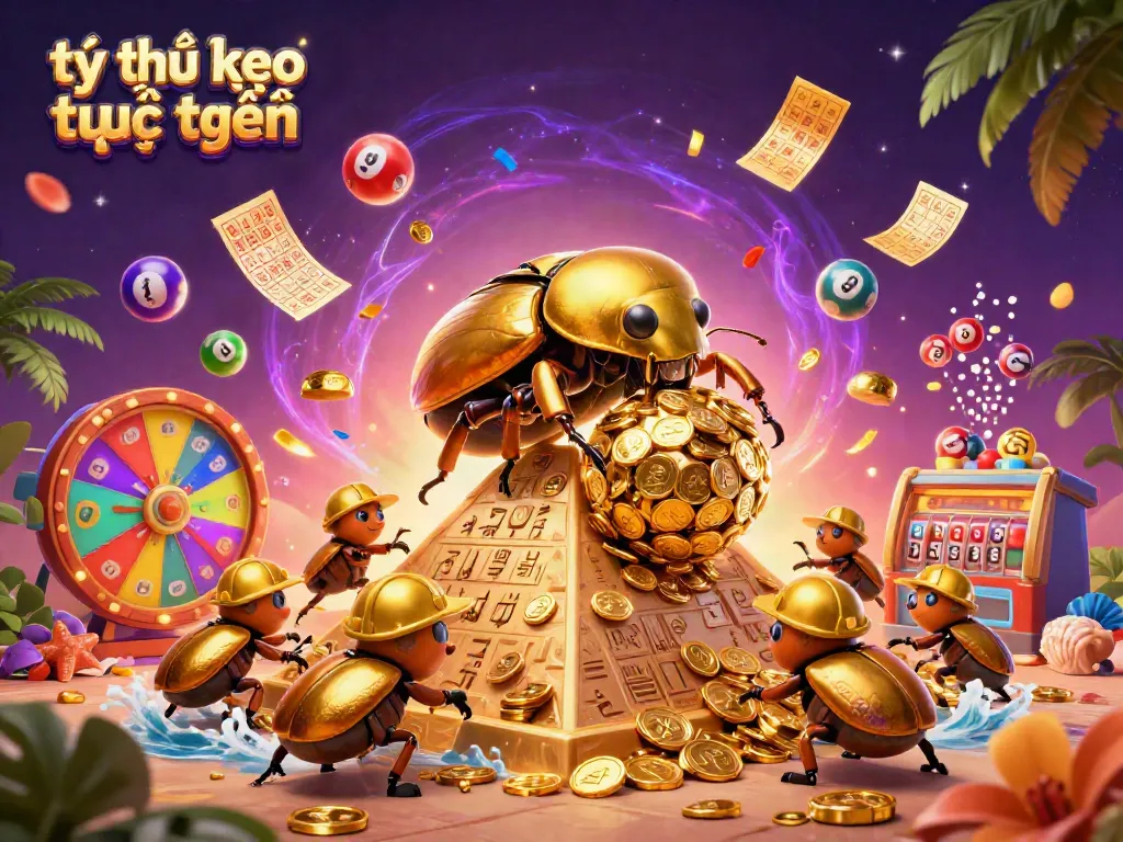 Engage with tỷ lệ kèo trực tuyến and experience dynamic casino action with colorful lottery elements.