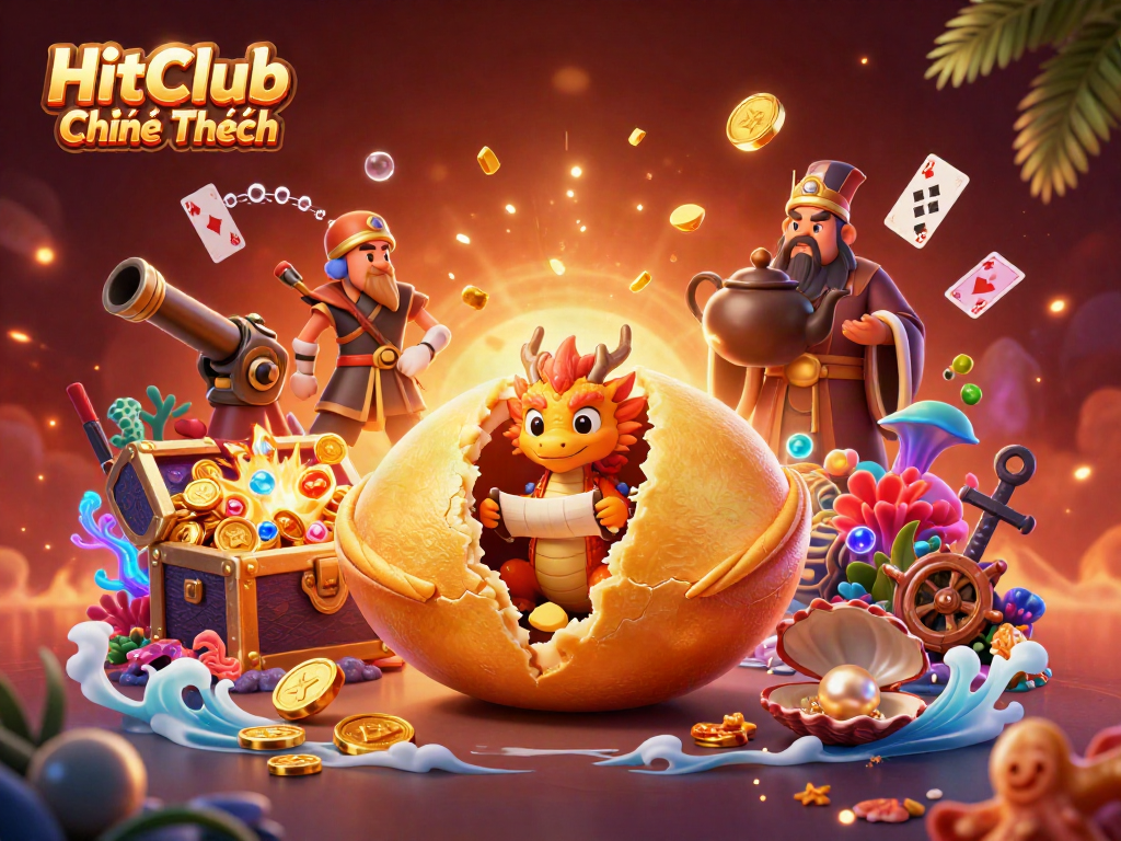 Experience the excitement of winning at HitClub Chính Thức with dynamic gaming elements and vibrant visuals.
