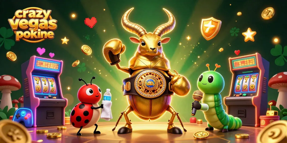 Experience dynamic gaming with crazy vegas pokies online in this vibrant 3D scene.